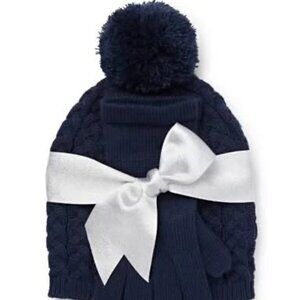 Knit Hat & Gloves set